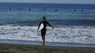 お盆の湘南サーフィン